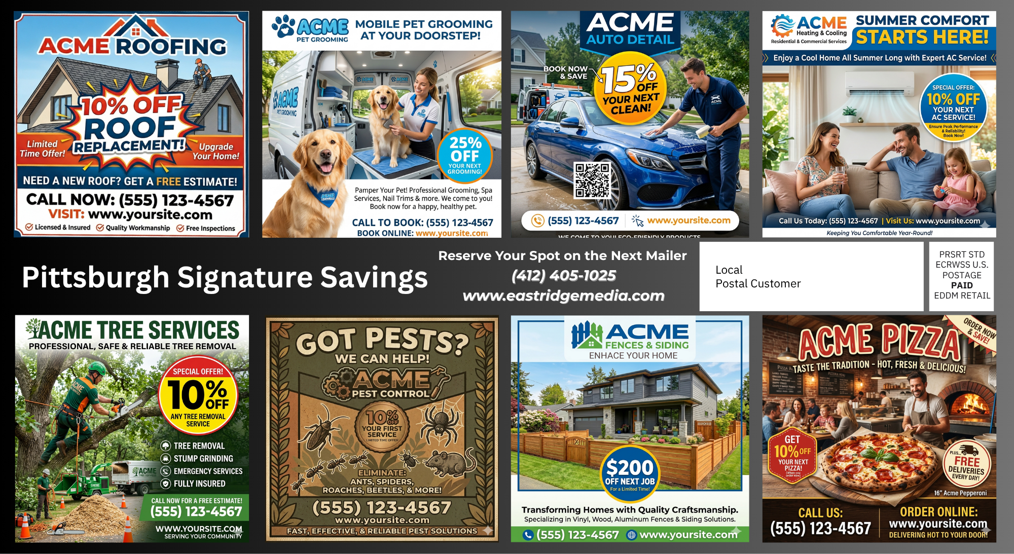Community card sample