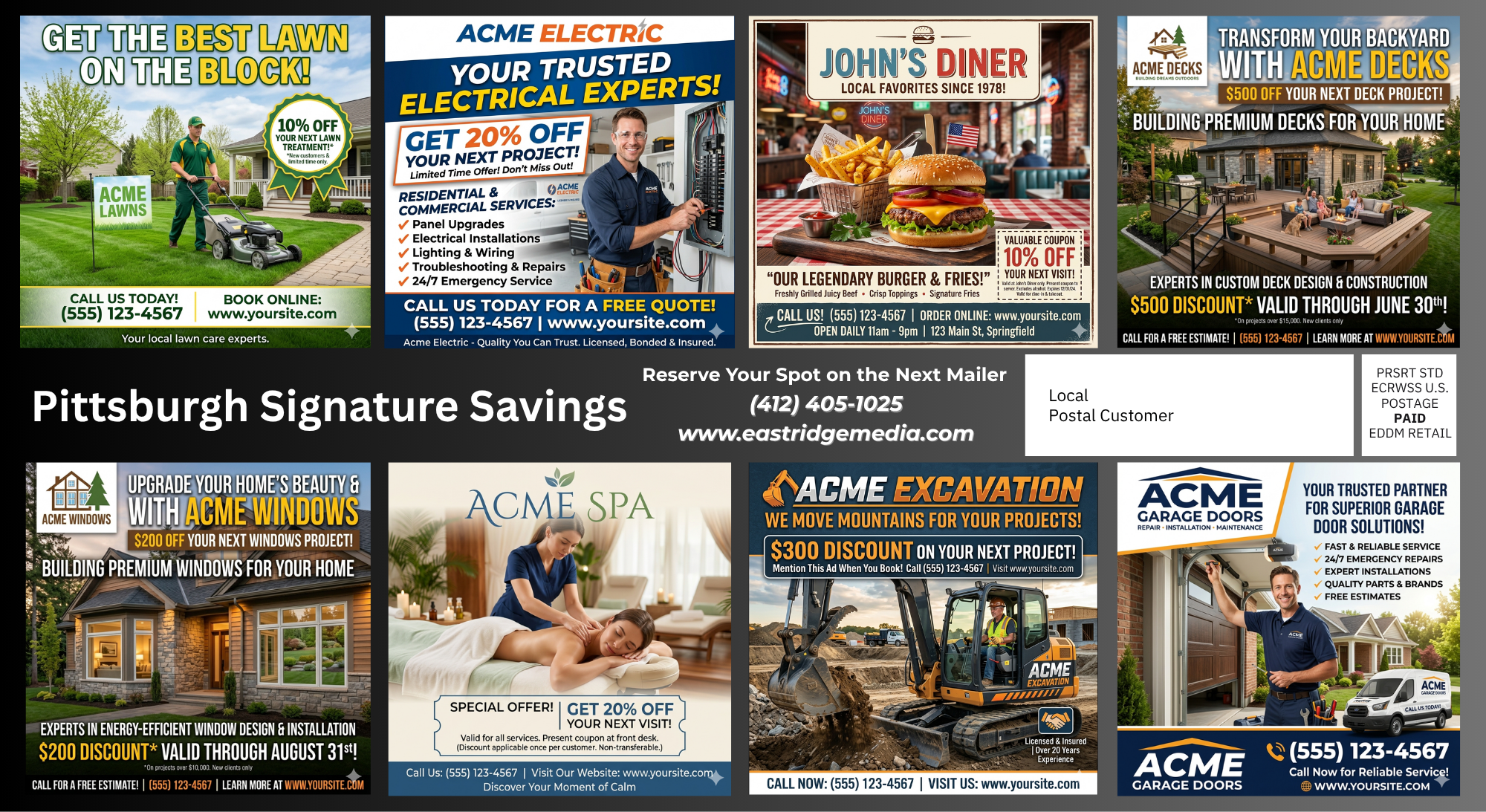 Community card sample